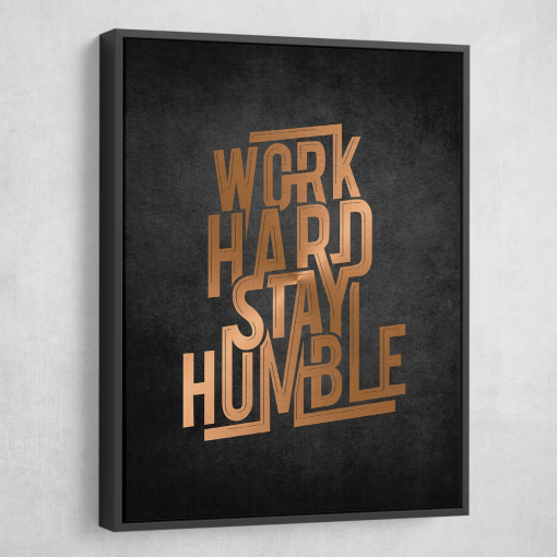 work hard motivational quotes wall decor