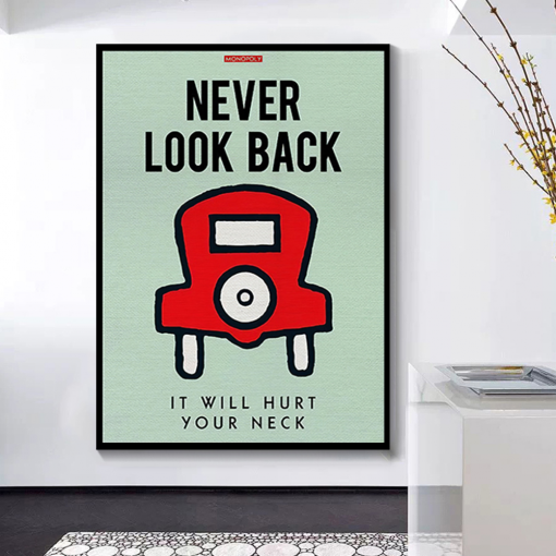 never look back canvas