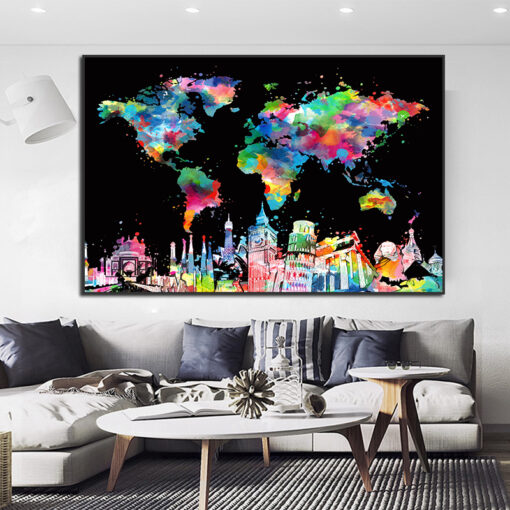 Colorful world graffiti 2