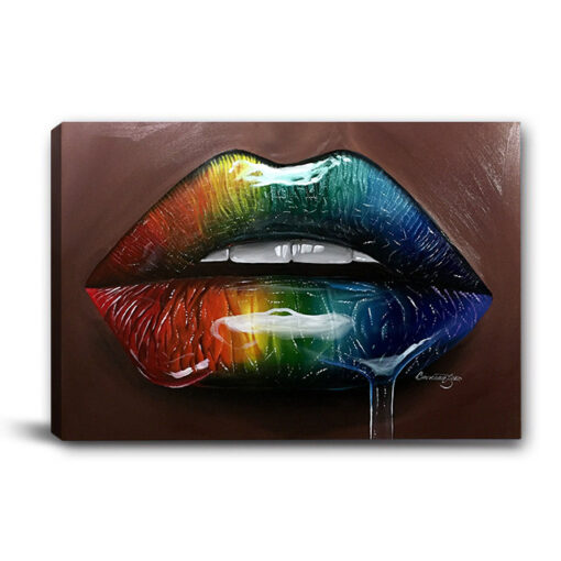 Glossy Colorful Lips