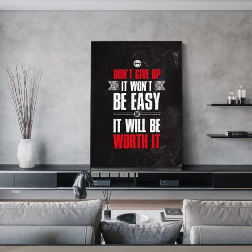 It Wont Be Easy Quote