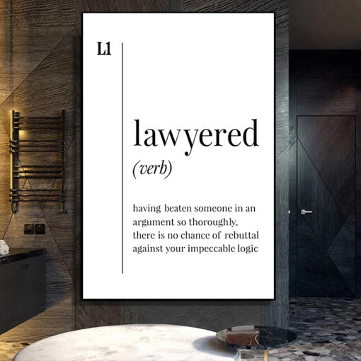 Lawyered Quote