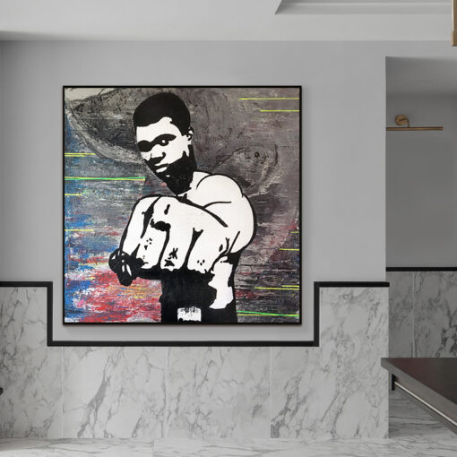 Muhammad Ali Strong Fist